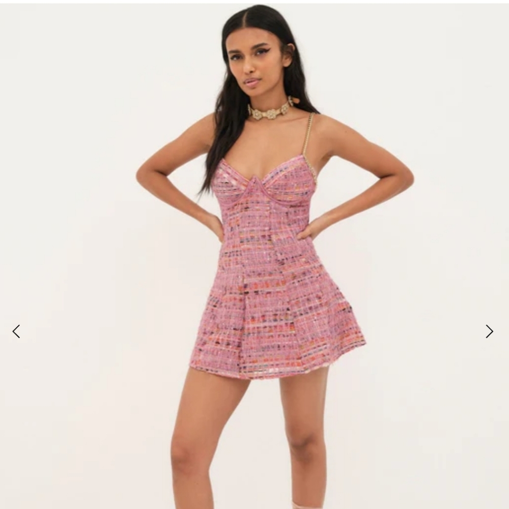 For Love and Lemons Dionne Mini Dress